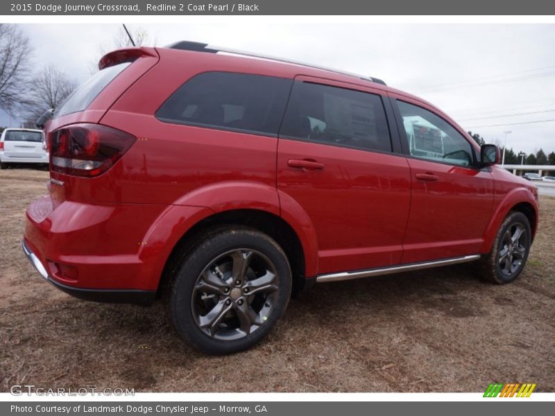 Redline 2 Coat Pearl / Black 2015 Dodge Journey Crossroad