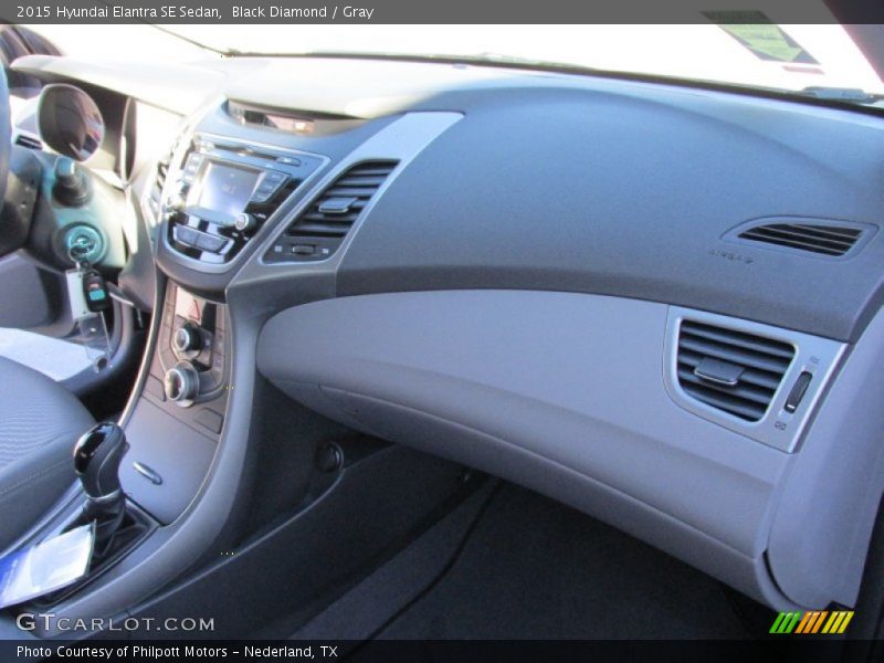 Black Diamond / Gray 2015 Hyundai Elantra SE Sedan