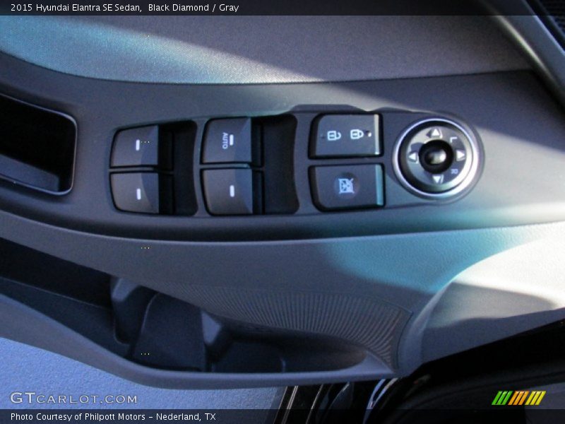 Black Diamond / Gray 2015 Hyundai Elantra SE Sedan