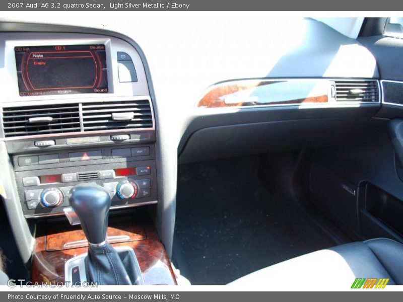 Light Silver Metallic / Ebony 2007 Audi A6 3.2 quattro Sedan