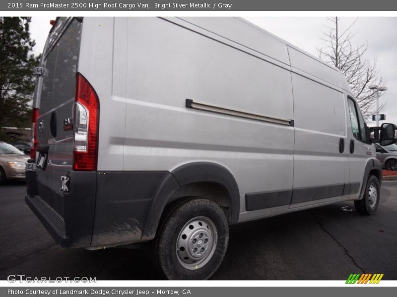 Bright Silver Metallic / Gray 2015 Ram ProMaster 2500 High Roof Cargo Van