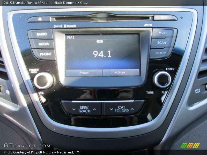Black Diamond / Gray 2015 Hyundai Elantra SE Sedan