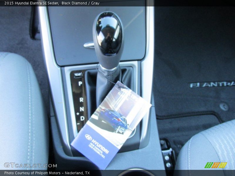 Black Diamond / Gray 2015 Hyundai Elantra SE Sedan