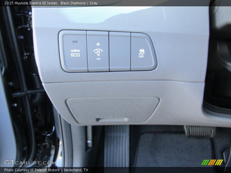 Black Diamond / Gray 2015 Hyundai Elantra SE Sedan