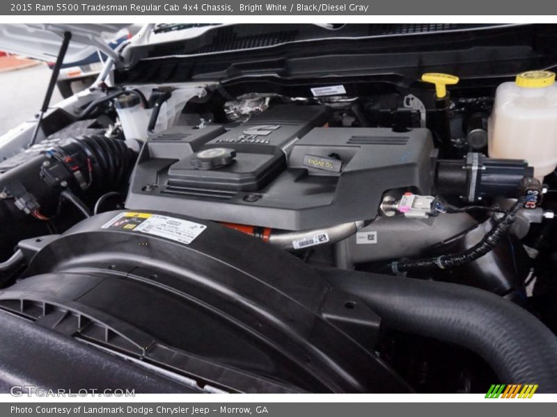  2015 5500 Tradesman Regular Cab 4x4 Chassis Engine - 6.7 Liter OHV 24-Valve Cummins Turbo-Diesel Inline 6 Cylinder