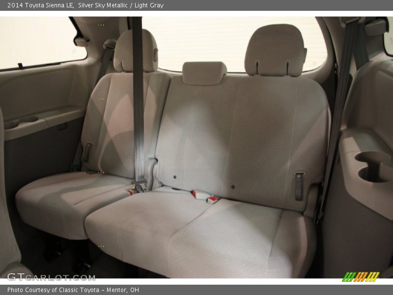 Silver Sky Metallic / Light Gray 2014 Toyota Sienna LE