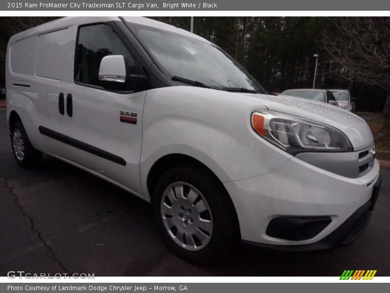Bright White / Black 2015 Ram ProMaster City Tradesman SLT Cargo Van