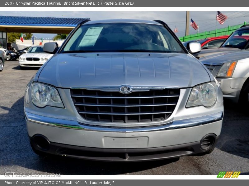 Bright Silver Metallic / Pastel Slate Gray 2007 Chrysler Pacifica Touring