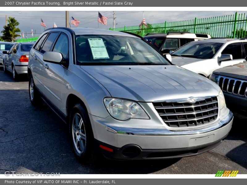 Bright Silver Metallic / Pastel Slate Gray 2007 Chrysler Pacifica Touring