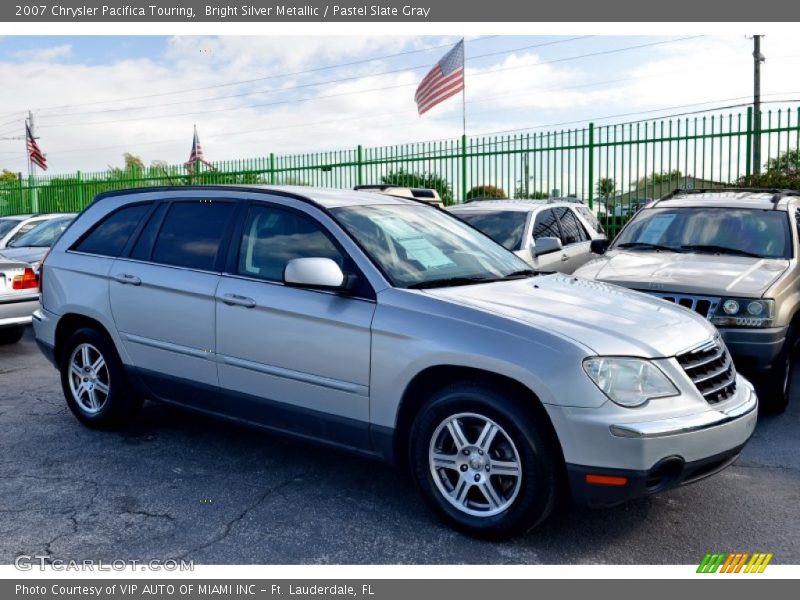 Bright Silver Metallic / Pastel Slate Gray 2007 Chrysler Pacifica Touring