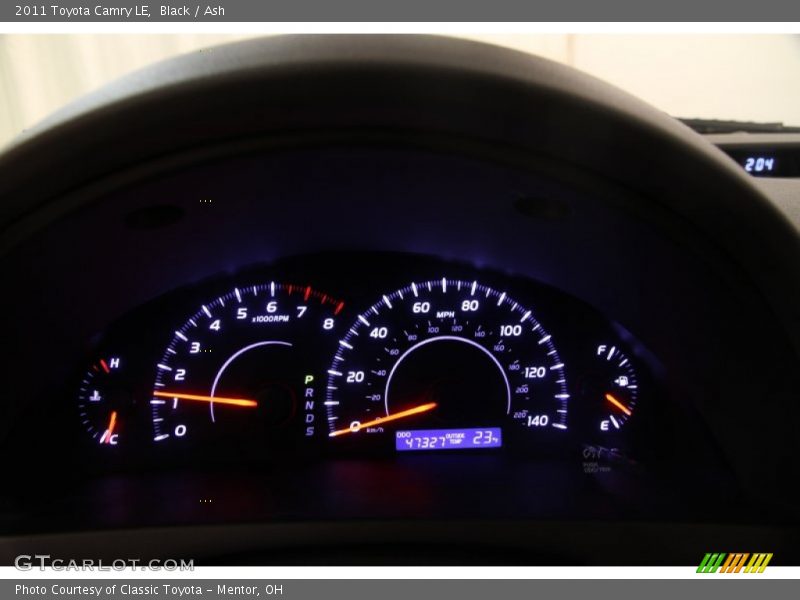 Black / Ash 2011 Toyota Camry LE