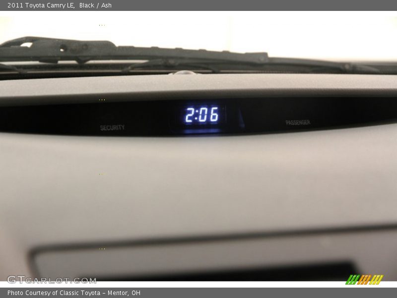 Black / Ash 2011 Toyota Camry LE