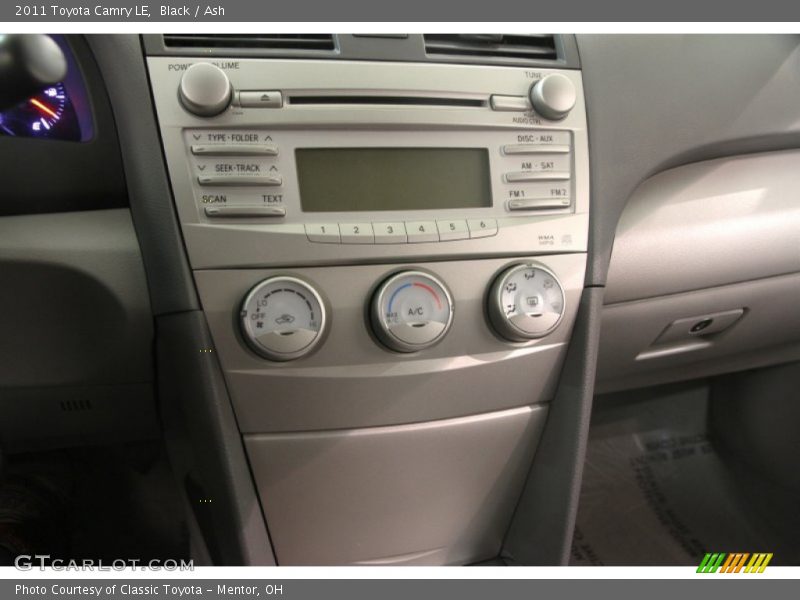 Black / Ash 2011 Toyota Camry LE