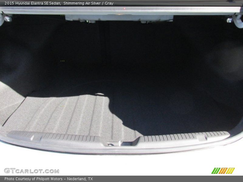 Shimmering Air Silver / Gray 2015 Hyundai Elantra SE Sedan