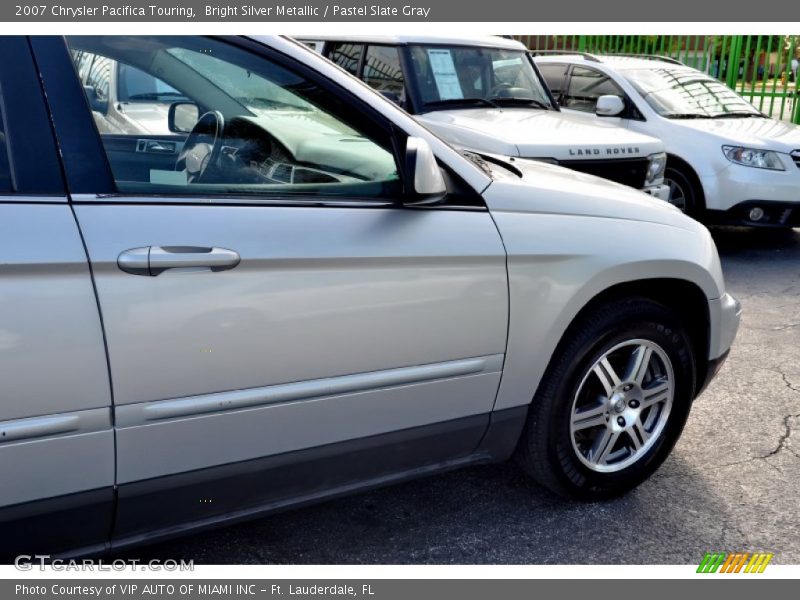 Bright Silver Metallic / Pastel Slate Gray 2007 Chrysler Pacifica Touring