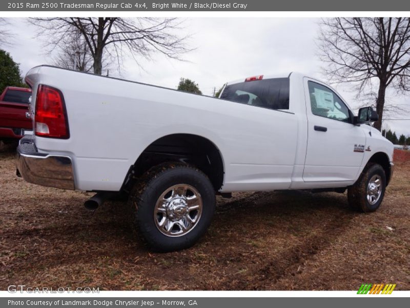 Bright White / Black/Diesel Gray 2015 Ram 2500 Tradesman Regular Cab 4x4