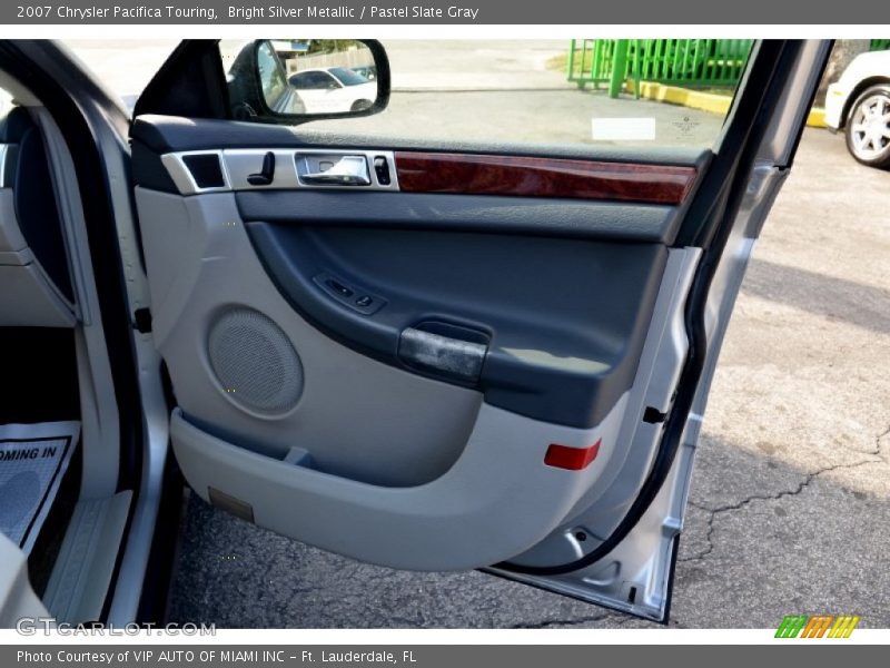 Bright Silver Metallic / Pastel Slate Gray 2007 Chrysler Pacifica Touring