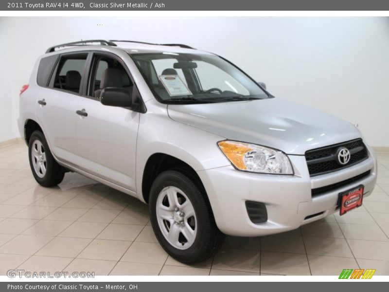 Classic Silver Metallic / Ash 2011 Toyota RAV4 I4 4WD
