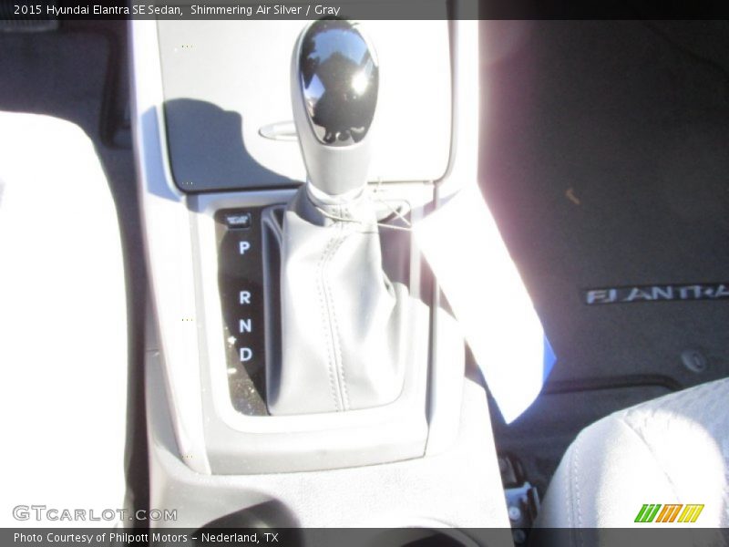 Shimmering Air Silver / Gray 2015 Hyundai Elantra SE Sedan