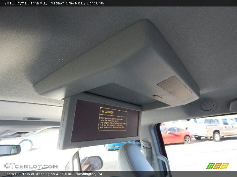 Predawn Gray Mica / Light Gray 2011 Toyota Sienna XLE