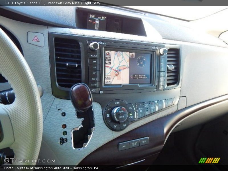 Predawn Gray Mica / Light Gray 2011 Toyota Sienna XLE