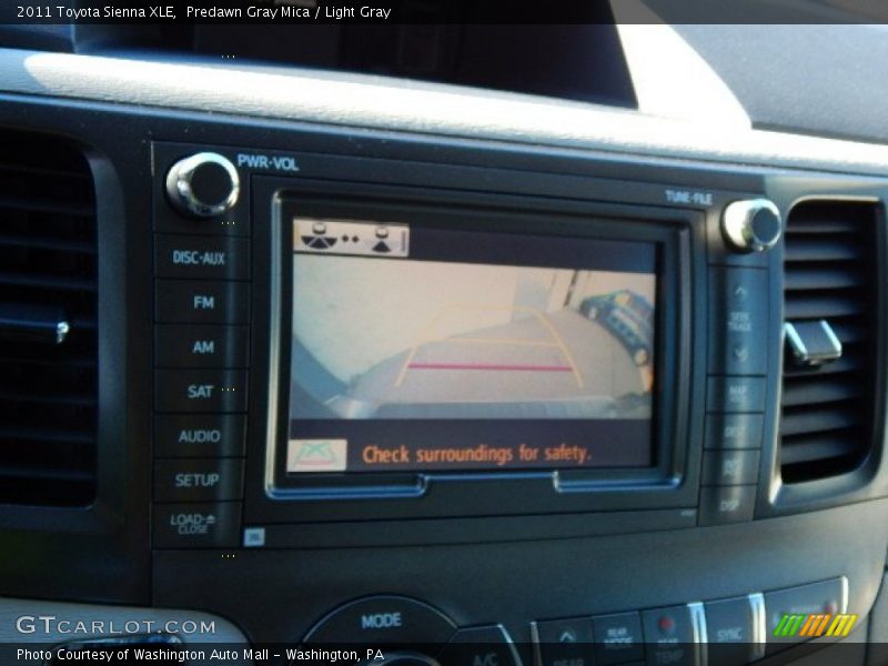 Predawn Gray Mica / Light Gray 2011 Toyota Sienna XLE