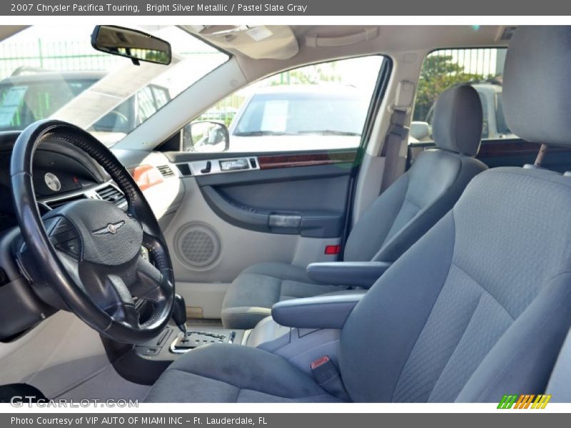 Bright Silver Metallic / Pastel Slate Gray 2007 Chrysler Pacifica Touring