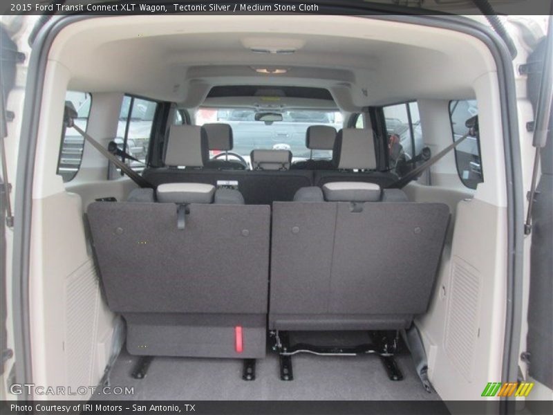 Tectonic Silver / Medium Stone Cloth 2015 Ford Transit Connect XLT Wagon