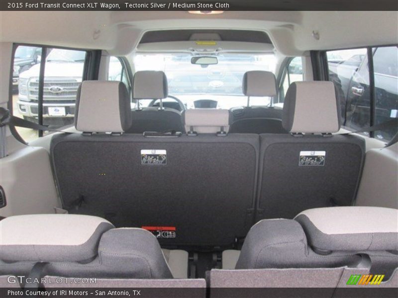 Tectonic Silver / Medium Stone Cloth 2015 Ford Transit Connect XLT Wagon