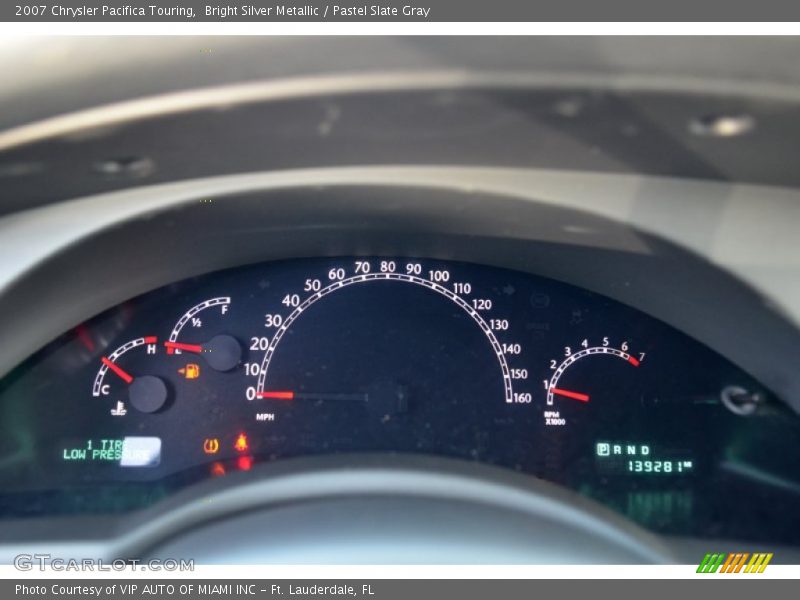 Bright Silver Metallic / Pastel Slate Gray 2007 Chrysler Pacifica Touring