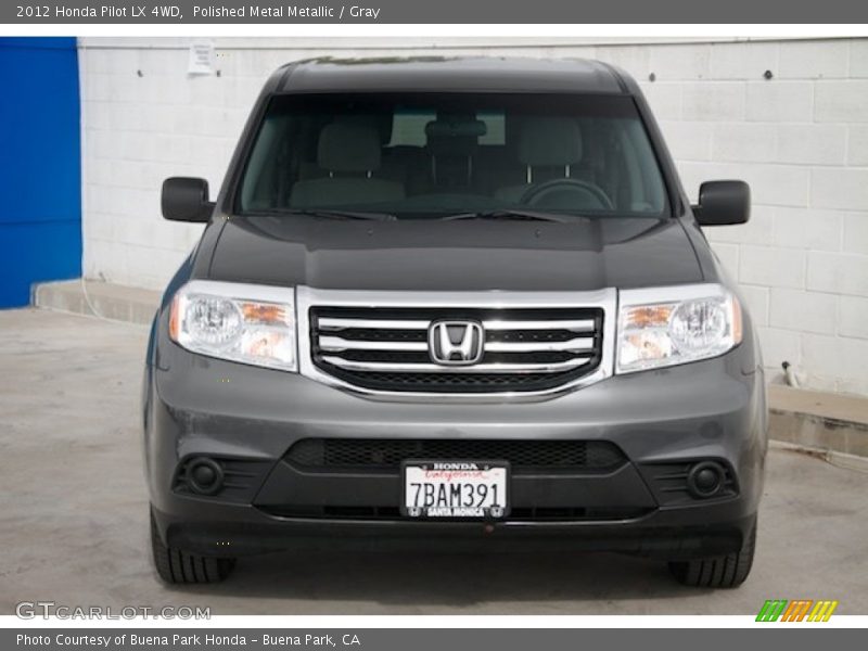 Polished Metal Metallic / Gray 2012 Honda Pilot LX 4WD
