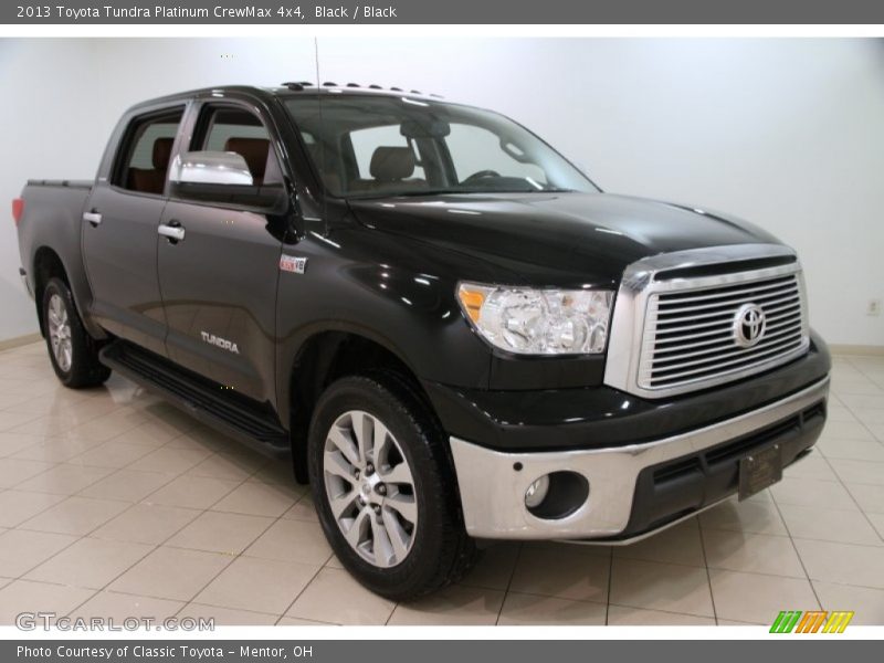 Black / Black 2013 Toyota Tundra Platinum CrewMax 4x4