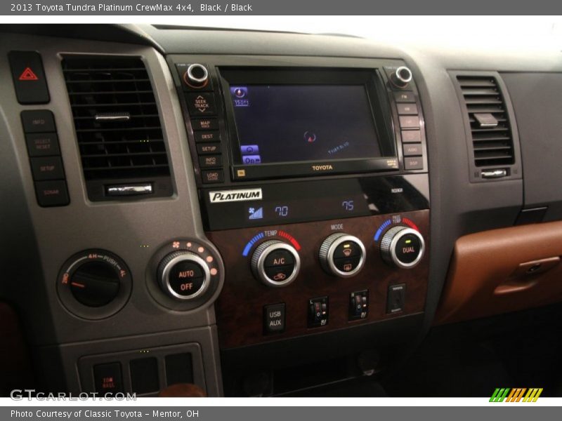 Black / Black 2013 Toyota Tundra Platinum CrewMax 4x4