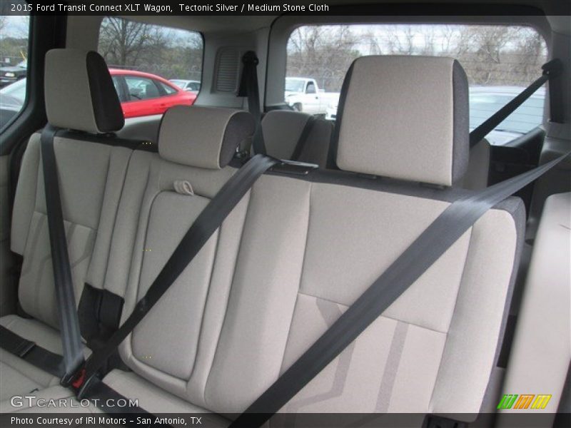 Tectonic Silver / Medium Stone Cloth 2015 Ford Transit Connect XLT Wagon