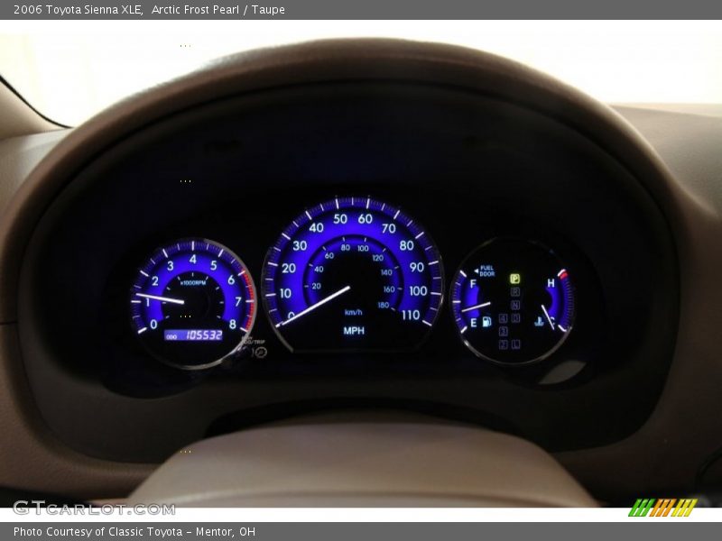  2006 Sienna XLE XLE Gauges
