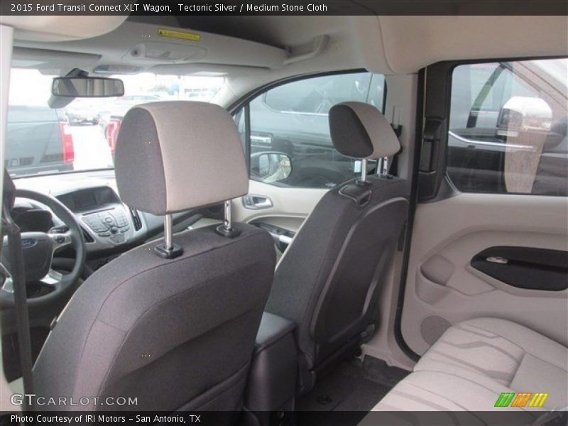 Tectonic Silver / Medium Stone Cloth 2015 Ford Transit Connect XLT Wagon
