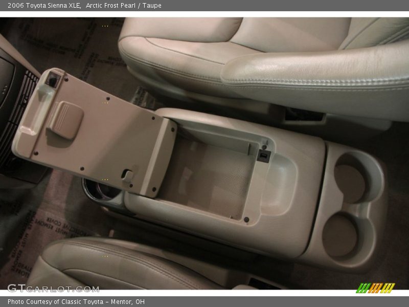 Arctic Frost Pearl / Taupe 2006 Toyota Sienna XLE