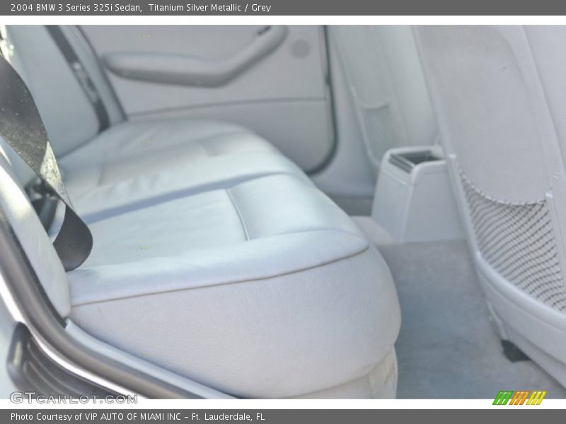 Titanium Silver Metallic / Grey 2004 BMW 3 Series 325i Sedan