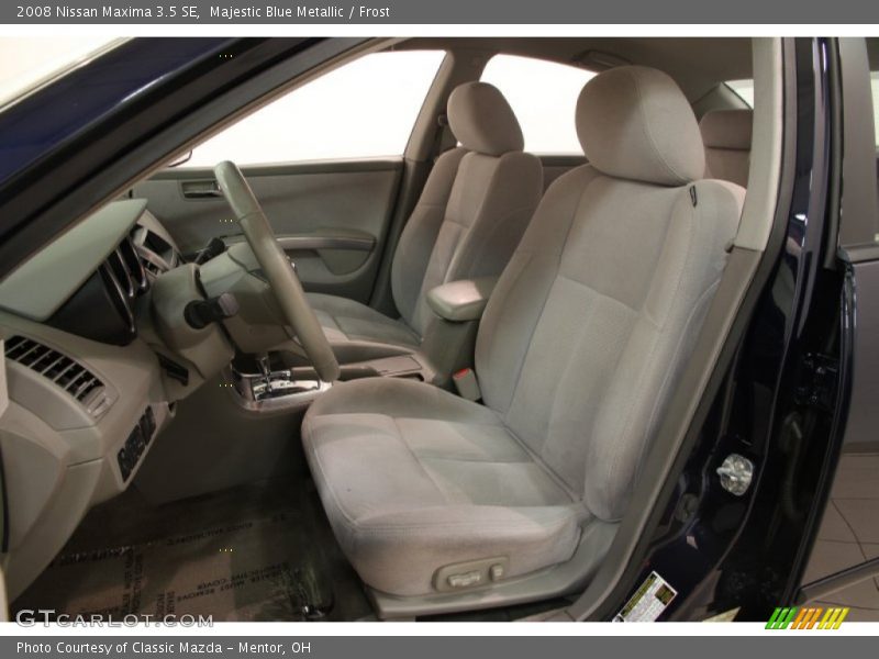 Majestic Blue Metallic / Frost 2008 Nissan Maxima 3.5 SE
