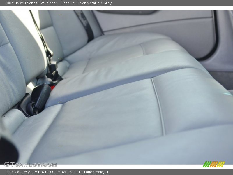 Titanium Silver Metallic / Grey 2004 BMW 3 Series 325i Sedan