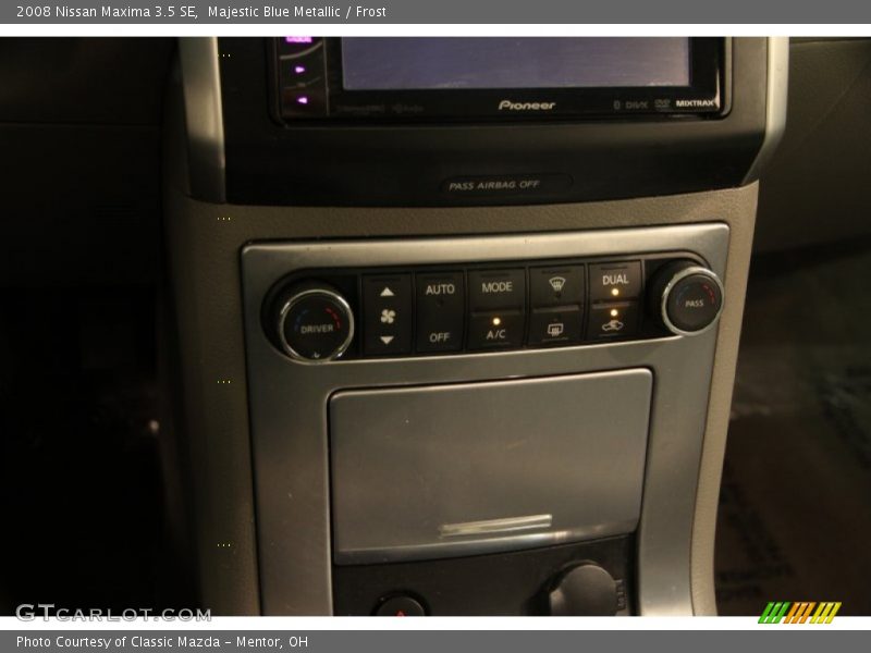 Majestic Blue Metallic / Frost 2008 Nissan Maxima 3.5 SE