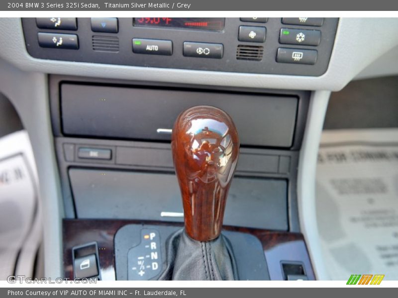 Titanium Silver Metallic / Grey 2004 BMW 3 Series 325i Sedan