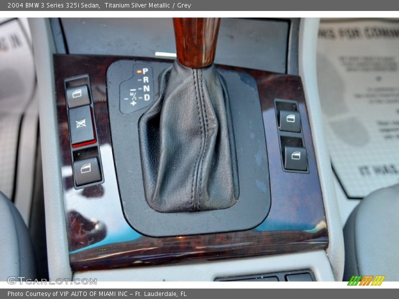 Titanium Silver Metallic / Grey 2004 BMW 3 Series 325i Sedan