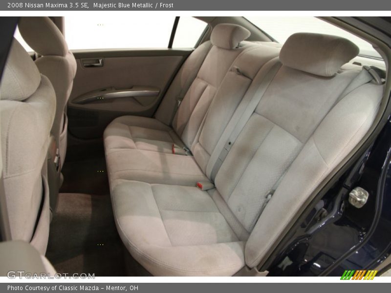 Majestic Blue Metallic / Frost 2008 Nissan Maxima 3.5 SE