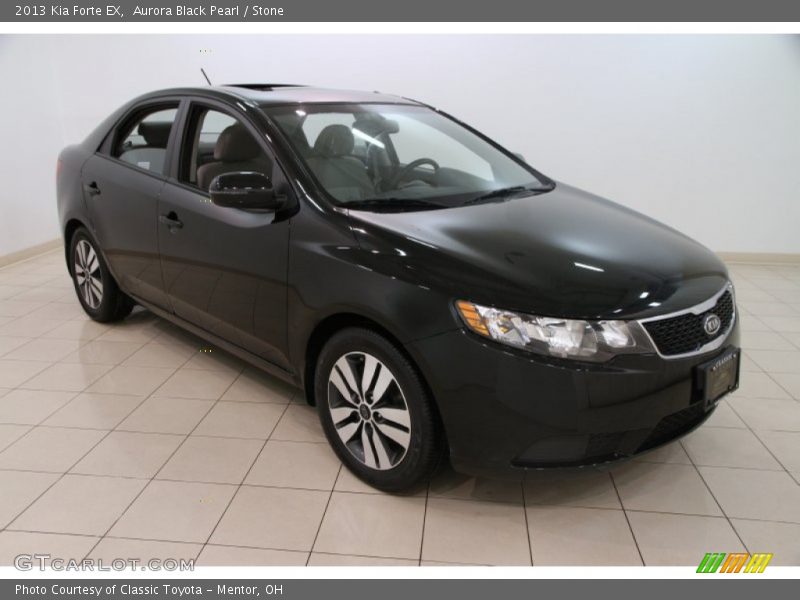 Aurora Black Pearl / Stone 2013 Kia Forte EX
