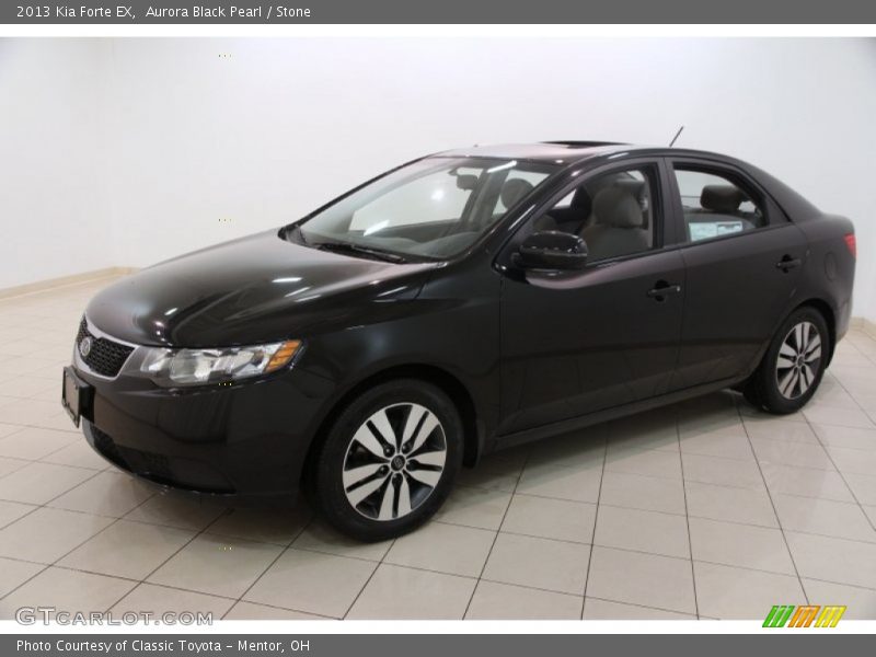 Aurora Black Pearl / Stone 2013 Kia Forte EX