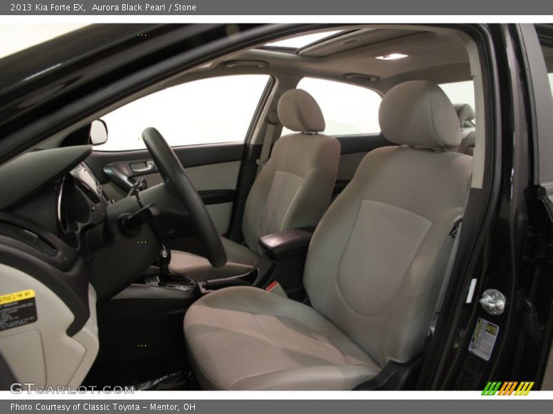 Aurora Black Pearl / Stone 2013 Kia Forte EX