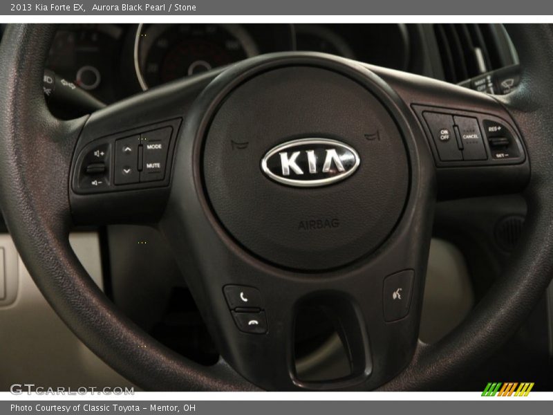 Aurora Black Pearl / Stone 2013 Kia Forte EX