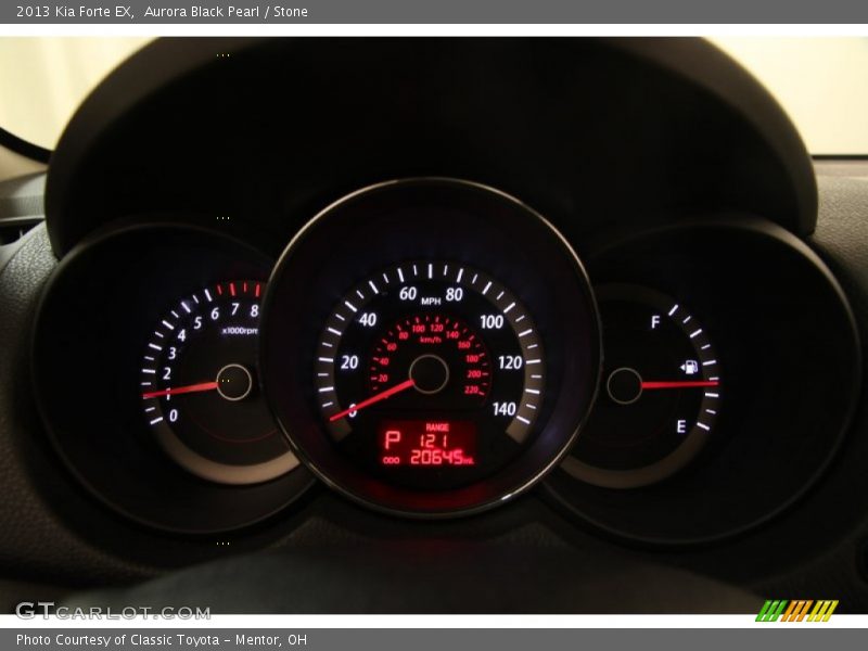 Aurora Black Pearl / Stone 2013 Kia Forte EX