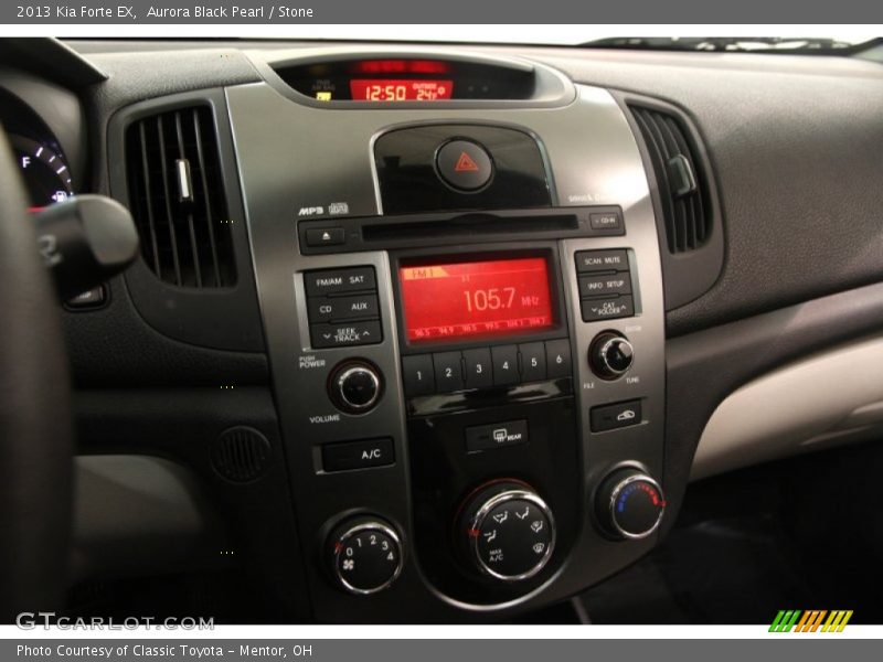 Aurora Black Pearl / Stone 2013 Kia Forte EX